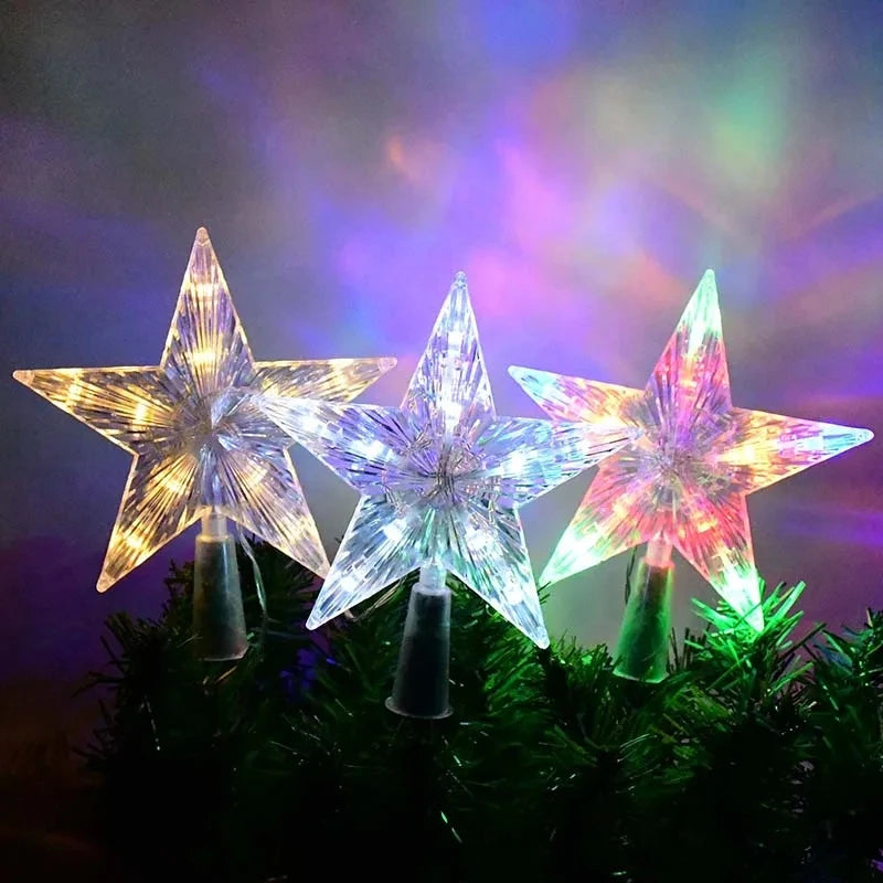 Estrella LED Árbol Navidad 19cm