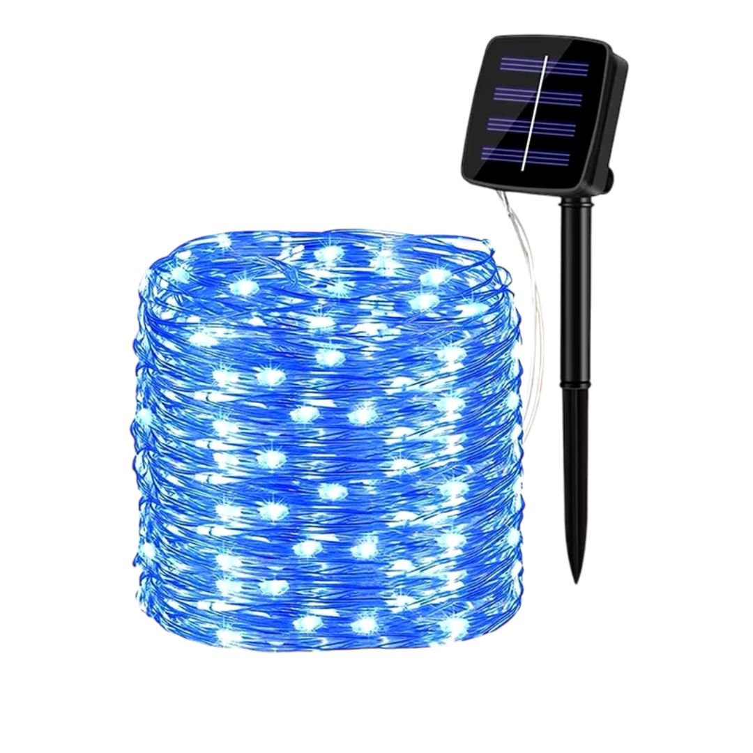 Luces LED Solar Exteriores 7M